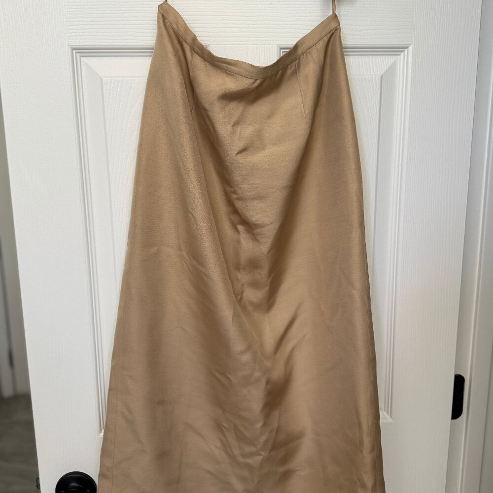 Talbots vintage silk skirt